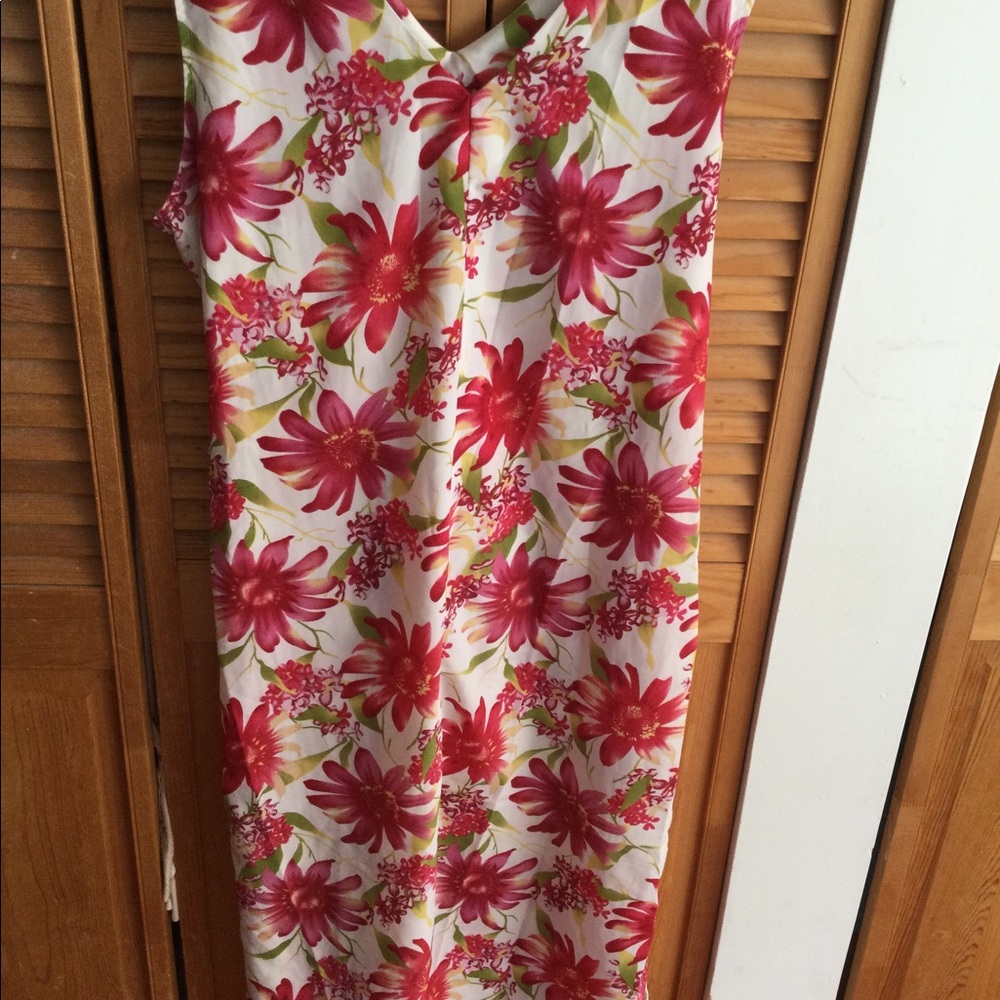 Women’s dress with flowers